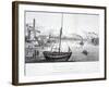 Vauxhall Bridge, London, 1829-FV Martens-Framed Giclee Print