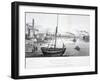 Vauxhall Bridge, London, 1829-FV Martens-Framed Giclee Print