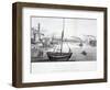 Vauxhall Bridge, London, 1829-FV Martens-Framed Giclee Print