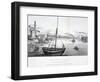 Vauxhall Bridge, London, 1829-FV Martens-Framed Giclee Print