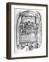 Vauxhall Gardens by Day, C1900-George Cruikshank-Framed Giclee Print