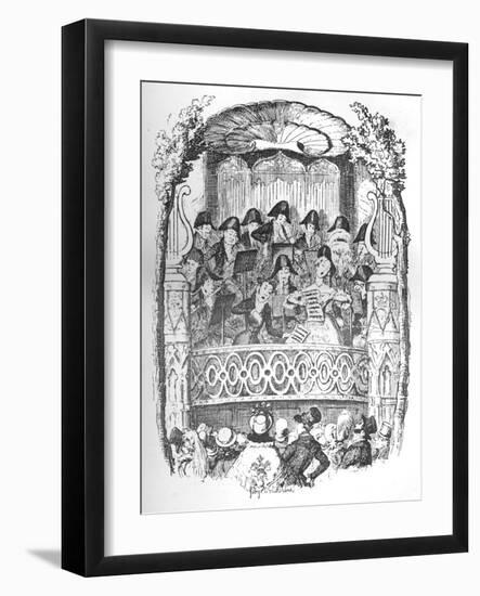 Vauxhall Gardens by Day, C1900-George Cruikshank-Framed Giclee Print