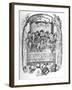 Vauxhall Gardens by Day, C1900-George Cruikshank-Framed Giclee Print