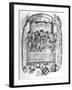 Vauxhall Gardens by Day, C1900-George Cruikshank-Framed Giclee Print