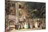 Vauxhall Gardens from Ackermann's Microcosm of London, 1809-Thomas Rowlandson-Mounted Giclee Print