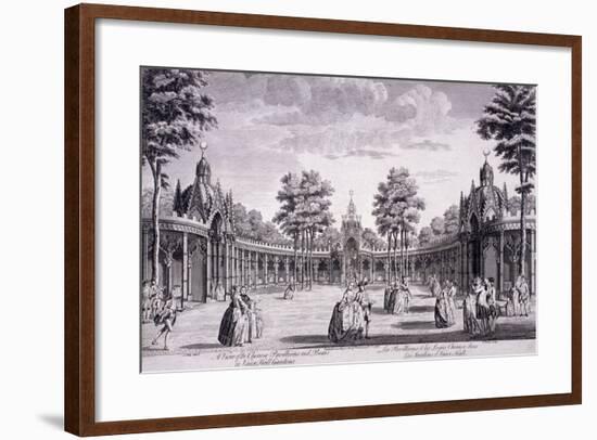 Vauxhall Gardens, Lambeth, London, 1751-Thomas Bowles-Framed Giclee Print