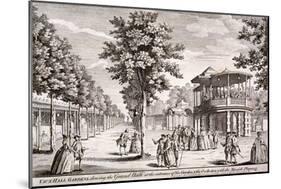 Vauxhall Gardens, Lambeth, London, C1751-Samuel Wale-Mounted Giclee Print