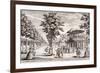 Vauxhall Gardens, Lambeth, London, C1751-Samuel Wale-Framed Giclee Print