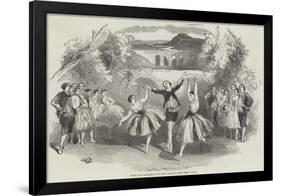 Vauxhall Gardens, the New Ballet-null-Framed Giclee Print