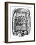 Vauxhall Gardens-George Cruikshank-Framed Art Print