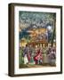 Vauxhall Pleasure Gardens around 1750-Peter Jackson-Framed Giclee Print