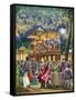 Vauxhall Pleasure Gardens around 1750-Peter Jackson-Framed Stretched Canvas