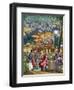 Vauxhall Pleasure Gardens around 1750-Peter Jackson-Framed Giclee Print