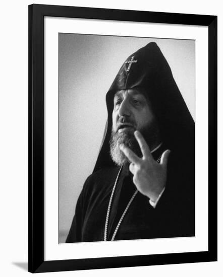 Vazgen I, Surpreme Patriarch and Catholicos of All Armenians-null-Framed Giclee Print