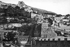 The Rock of Gibraltar from Algeciras, Spain, Early 20th Century-VB Cumbo-Giclee Print