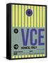 VCE Venice Luggage Tag I-NaxArt-Framed Stretched Canvas