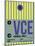 VCE Venice Luggage Tag I-NaxArt-Mounted Art Print