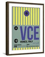 VCE Venice Luggage Tag I-NaxArt-Framed Art Print