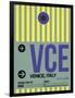 VCE Venice Luggage Tag I-NaxArt-Framed Art Print