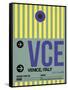 VCE Venice Luggage Tag I-NaxArt-Framed Stretched Canvas
