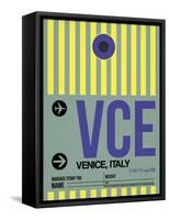 VCE Venice Luggage Tag I-NaxArt-Framed Stretched Canvas