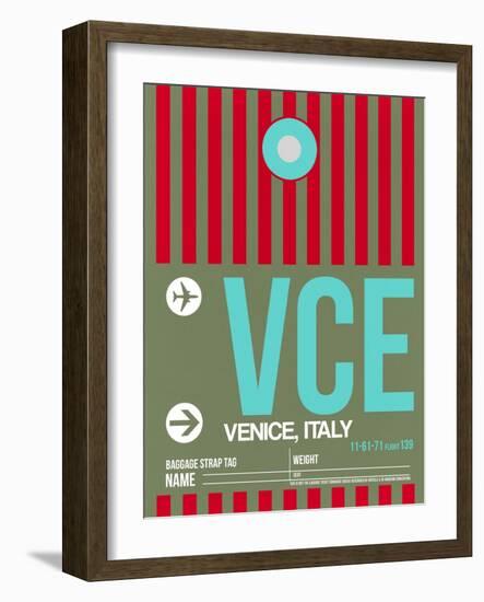 VCE Venice Luggage Tag II-NaxArt-Framed Art Print