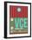 VCE Venice Luggage Tag II-NaxArt-Framed Art Print