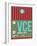 VCE Venice Luggage Tag II-NaxArt-Framed Art Print