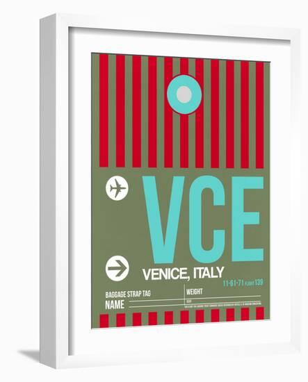 VCE Venice Luggage Tag II-NaxArt-Framed Art Print