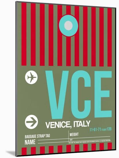 VCE Venice Luggage Tag II-NaxArt-Mounted Art Print