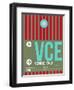 VCE Venice Luggage Tag II-NaxArt-Framed Art Print