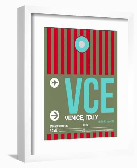 VCE Venice Luggage Tag II-NaxArt-Framed Art Print