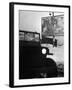 VD Poster in Front of BMW Automobile Plant-Walter Sanders-Framed Photographic Print