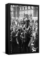 Ve Day Celebrations in London 1945-Nixon Greaves and-Framed Stretched Canvas