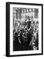 Ve Day Celebrations in London 1945-Nixon Greaves and-Framed Photographic Print