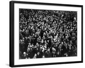 Ve Day Celebrations in London 1945-Nixon Greaves and-Framed Photographic Print