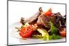 Veal and Mushrooms Salad with Mixed Salad Leaves and Cherry Tomato-svry-Mounted Photographic Print