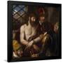 Vecellio di Gregorio Tiziano (Attribution) / 'Ecce Homo', 1565-1570, Italian School, Oil on canv...-TITIAN-Framed Poster