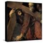 Vecellio di Gregorio Tiziano / 'Christ and the Cyrenian', ca. 1560, Italian School, Oil on canv...-TITIAN-Stretched Canvas