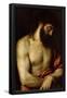 Vecellio di Gregorio Tiziano / 'Ecce Homo', 1547, Italian School, Oil on slate, 69 cm x 56 cm, P...-TITIAN-Framed Poster