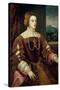 Vecellio di Gregorio Tiziano / 'Empress Isabel of Portugal', 1548, Italian School, Oil on canvas...-TITIAN-Stretched Canvas