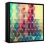 Vector Abstract Colorful Geometric Pattern-Maksim Krasnov-Framed Stretched Canvas