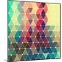 Vector Abstract Colorful Geometric Pattern-Maksim Krasnov-Mounted Art Print