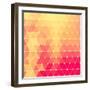 Vector Abstract Geometric Pattern-Maksim Krasnov-Framed Art Print