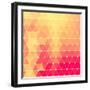 Vector Abstract Geometric Pattern-Maksim Krasnov-Framed Art Print