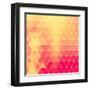 Vector Abstract Geometric Pattern-Maksim Krasnov-Framed Art Print