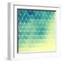 Vector Abstract Geometric Pattern-Maksim Krasnov-Framed Art Print