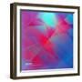 Vector Background Abstract Fractal. Shadow Design-Ikatod-Framed Art Print