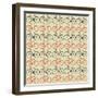 Vector Bicycle Pattern-resnak-Framed Art Print