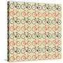 Vector Bicycle Pattern-resnak-Stretched Canvas